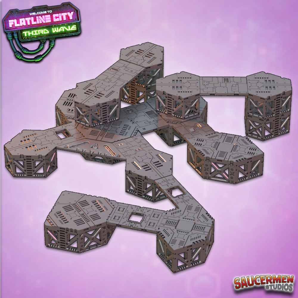 Flatline City: Third Wave - Gantries